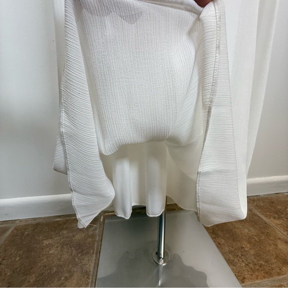 Cinderella Design White Sleeveless Sweetheart Gown Size Medium - Picture 7 of 13